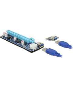 DeLOCK Riser Card PCI x1 > x16 USB