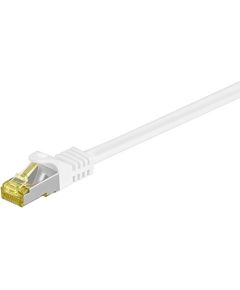 goobay Patch cable SFTP m.Cat7 white 7,50m - LSZH