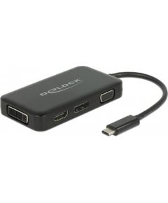 DeLOCK C St > VGA/HDMI/DVI DP blue - black