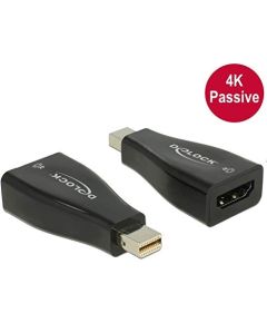 DeLOCK Adapter mini DP St>HDMI blue 4K