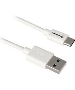 Sharkoon USB 2.0 A - USB C Adapter - white - 1.5m
