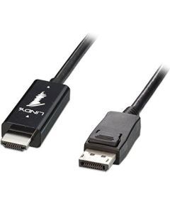 Sharkoon DisplayPort 1.2 to HDMI 4K - Active - 1m - white