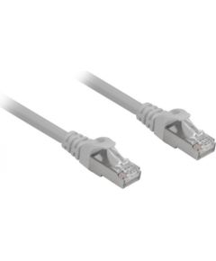 Sharkoon network cable RJ45 CAT.6a SFTP LSOH grey 1,5m - HalogenFree