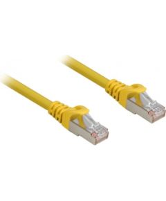 Sharkoon network cable RJ45 CAT.6a SFTP LSOH yellow 5,0m - HalogenFree
