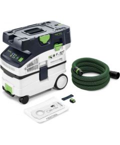 Akumulatora putekļsūcējs Festool CLEANTEC CTMC MIDI I-Basic; 18 V (bez akumulatora un lādētāja)