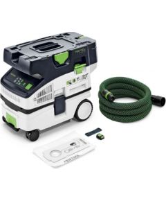 Akumulatora putekļsūcējs Festool CLEANTEC CTLC MINI I-Basic; 18 V (bez akumulatora un lādētāja)