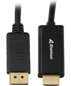 Sharkoon Displayport 1.2 to HDMI 4K Black 3m ACTIVE 4Kx2K 60hz cable adapter