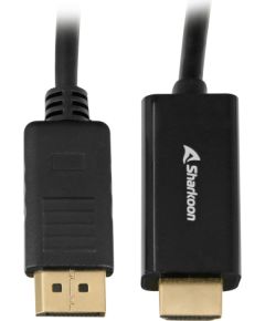 Sharkoon Displayport 1.2 to HDMI 4K Black 1m ACTIVE 4Kx2K 60hz cable adapter