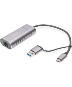Digitus USB-C 3.0 Gigabit Adapter - USB3.0 / USB C 3.1