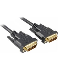 Sharkoon Adapter DVI-D -> DVI-D (18+1) black 5m