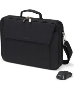 DICOTA Multi Wireless Mouse Kit, notebook bag (black, up to 39.6 cm (15.6 "), incl. Wireless mouse)