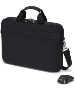 DICOTA Top Traveler Mouse Kit, notebook bag (black, up to 39.6 cm (15.6 "))