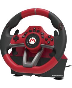 HORI Mario Kart Racing Wheel Pro Deluxe, steering wheel (red / black)