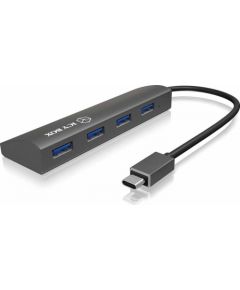 Raidsonic ICY BOX IB-AC6405-C, USB hub (anthracite)