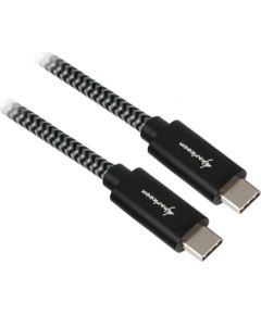 Sharkoon USB 3.1 C-C black / grey 0.5m - Aluminum + Braid