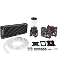 Thermaltake Pacific Gaming R240 D5 Water Cooling Kit - black/red