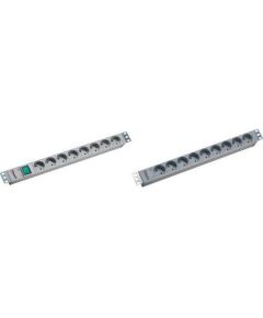 Bachmann 19 inches 1HE 8x way 1x switch 438,5mm