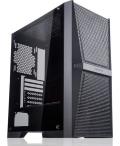 RAIJINTEK SILENOS MS, tower case (black, version without fan, tempered glass)