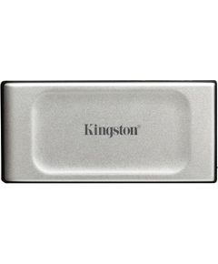 Kingston XS2000 Portable - SSD - 4TB - USB-C 3.2 Gen 2x2 (20 Gbit/s), silver/black