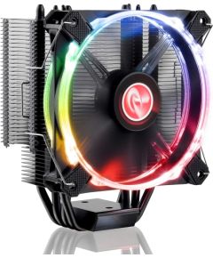 RAIJINTEK LETO RGB, CPU cooler (black)
