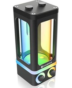 RAIJINTEK ANTILA PURE R100A, pump (black/transparent, reservoir/pump combo)