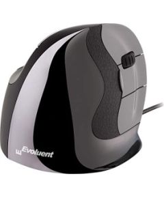 Evoluent VerticalMouse D, mouse (black / silver, medium, RH)