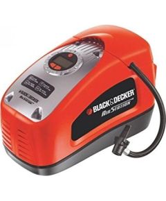 Black&decker BLACK + DECKER compressor ASI300-QS, 11bar, air pump (orange / black, 12 volt cigarette lighter connector)