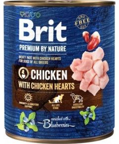 Brit Brit Premium By Nature Chicken & Hearts puszka 800g