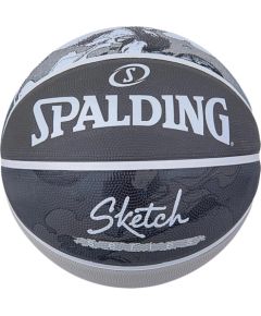 Basketbola Bumba SPALDING SKETCH JUMP S.7 BLACK GREY