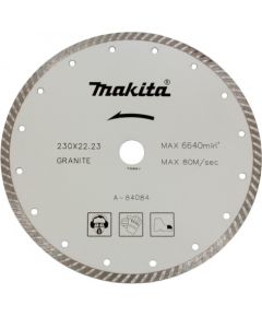 Dimanta griešanas disks Makita Turbo; 230 mm