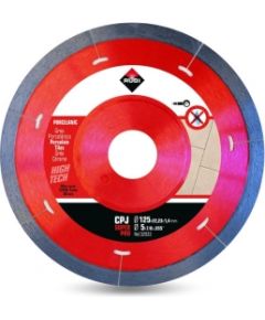 Dimanta griešanas disks Rubi CPJ 125 SuperPro; 125 mm