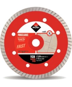 Dimanta griešanas disks Rubi TCR 125 SuperPro; 125 mm