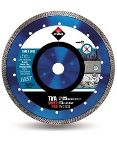 Dimanta griešanas disks Rubi TVA 125 SuperPro; 125 mm