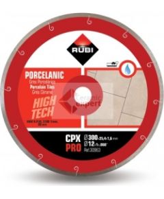 Dimanta griešanas disks mitrai griešanai Rubi CPX 300 PRO; 300 mm