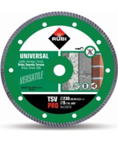 Dimanta griešanas disks Rubi TSV 230 PRO; 230 mm