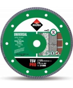 Dimanta griešanas disks Rubi TSV 125 PRO; 125 mm