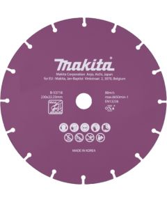 Dimanta griešanas disks Makita B-53718; 230 mm