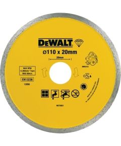 Dimanta griešanas disks DeWalt DT3715-QZ; 110 mm