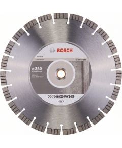 Dimanta griešanas disks Bosch BEST FOR CONCRETE; 350 mm