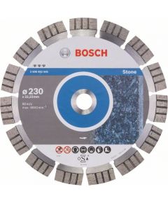 Dimanta griešanas disks Bosch BEST FOR STONE; 230 mm