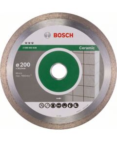 Dimanta griešanas disks Bosch PROFESSIONAL FOR CERAMIC; 200 mm