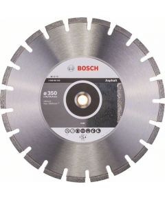 Dimanta griešanas disks Bosch PROFESSIONAL FOR ASPHALT; 350 mm