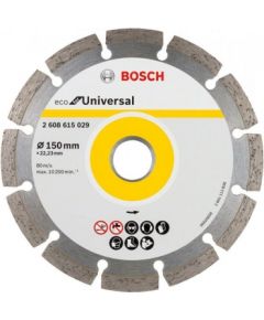 Dimanta griešanas disks Bosch ECO for Universal; 150x22,23 mm; 10 gab.