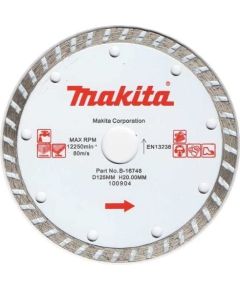 Dimanta griešanas disks Makita Turbo; 125 mm