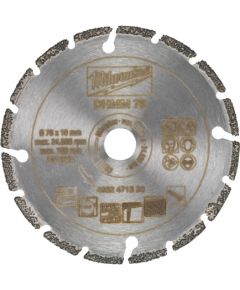 Dimanta griešanas disks Milwaukee 4932471333; 76 mm