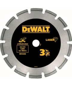 Dimanta griešanas disks DeWalt DT3763-XJ; 230 mm