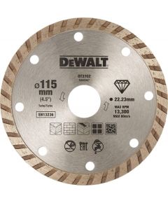 Dimanta griešanas disks DeWalt DT3702-QZ; 115 mm