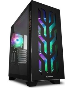 Sharkoon ELITE SHARK CA300T, big tower case (black, 2x tempered glass)