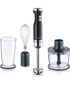 Graef Hand Blender HB502 (black / stainless steel 3-piece set,)