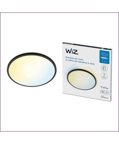 WiZ Superslim ceiling light 22W, LED light (black)